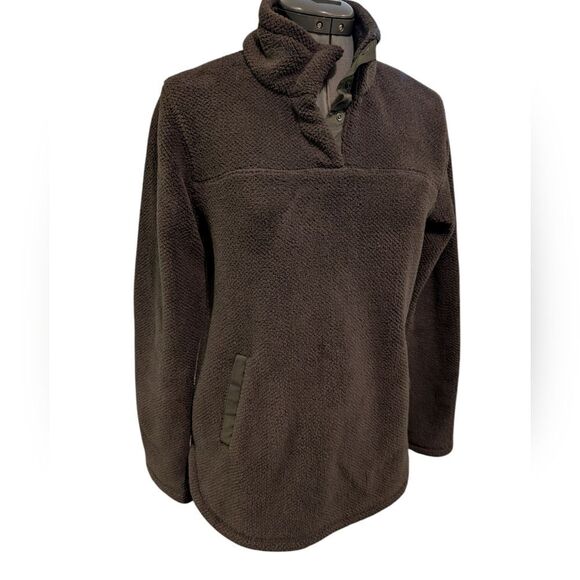 Thread & Supply green‎ fleece sweater size xs women's boho - Picture 4 of 6